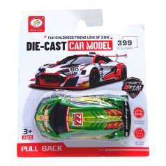 Іграшкова машинка металева зелена