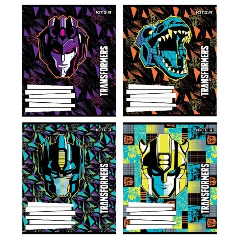 Тетрадь 12 арк., кос., гібр. лак + УФ лак, TF