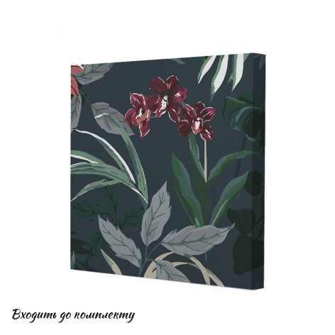 Картина по номерам Riviera Blanca Шепот цветов 25x25 см (RB-0839)