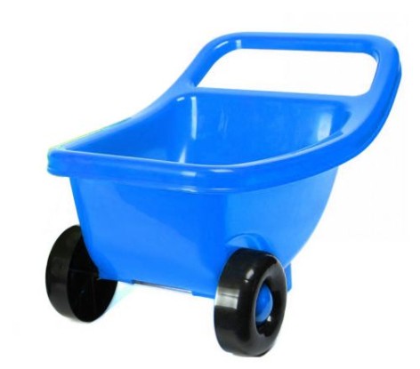 Тачка детская синий