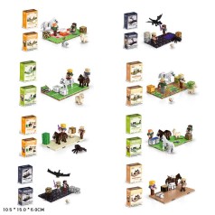 Конструктор магніт. My world   кор. 10,5*15*6см 