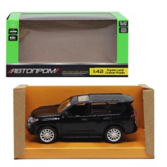 Машина металева АВТОПРОМ Land Cruiser Prado, чорна
