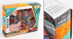 УЦЕНКА 30% Р/К машина , 20см, свет, резиновые колеса, микс видов, на бат-ц, в кор-ц,31-26-8см 