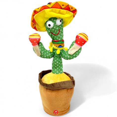 Интерактивная игрушка "Кактус" (украинские и английские песни)