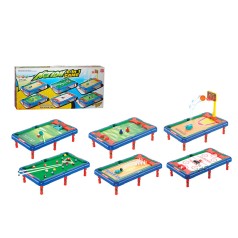 Настільний більярд 6 в 1, кор. 