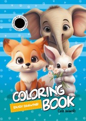 Розфарбовка, 80г, 210х297 мм, 8 арк., А4,Скоба диз.23335