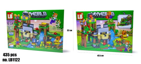 Конструктор МС LB1122 (435 дет.) 47.5*32см