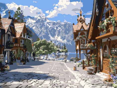 Картина за номерами Strateg 