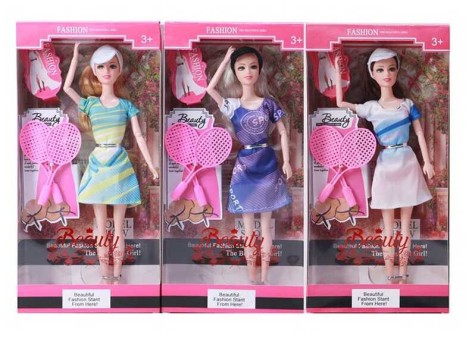 Лялька 3 види, у кор. 