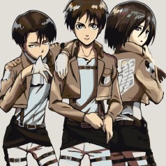 Картина за номерами 30*30см  