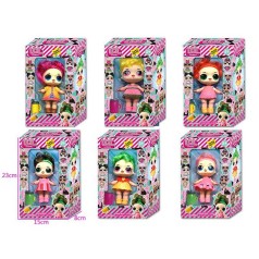 Лялька "LL" 14 см, в кор,  мікс видів 