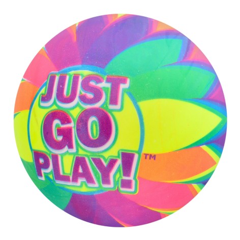 Мяч детский 9 дюймов, радуга, ПВХ, 57-63г, /24/240/10шт в п/е