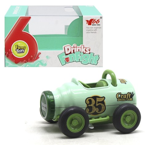 Машинка металева інерційна "Пляшка соку"