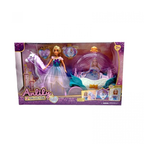 Лялька MiC "Anlily" фіолетова