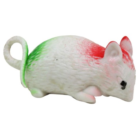 Мишка гумова біла