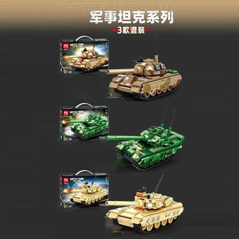 Конструктор 3 види, в кор, МІКС 364 дет. 36*25*8 см /36/