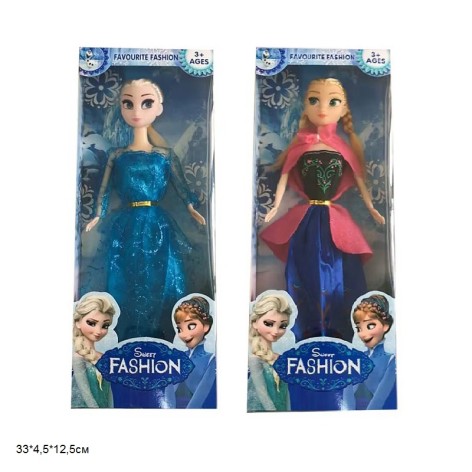 Кукла 29см 655A1/655A2 Ледяное сердце 2в.кор.33*4,5*12,5 