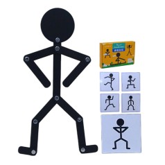 Гра-пазл дерев'яний чоловічок