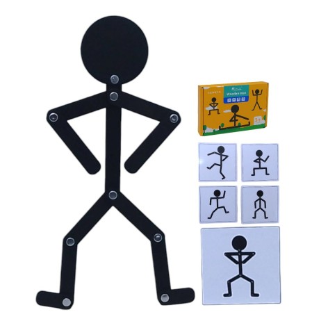 Гра-пазл дерев'яний чоловічок