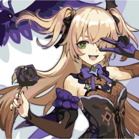 Картина за номерами "Фішль" 30х30 см