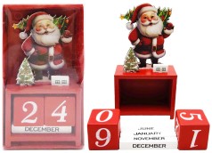 Вечный календарь настольный деревянный 