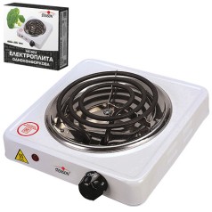 Плита електрична переносна 1000W d140мм ME-0012S 