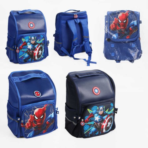 Рюкзак микс видов, герой, два отделения, высота 30 см, в п/е 