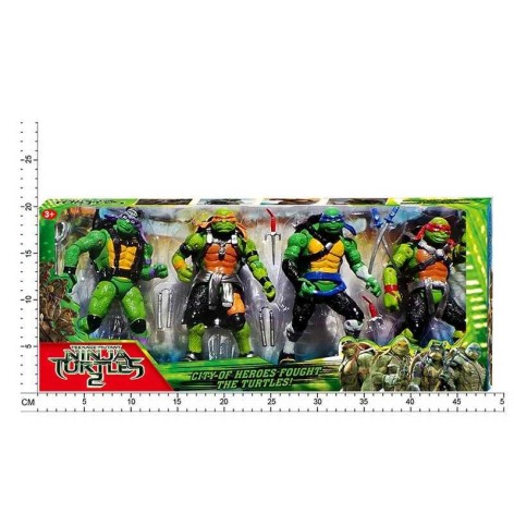 Герои 4 вида, на листе, микс видов 