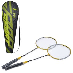 Бадмінтон ракетка 2шт, 65,5см, метал, у чохлі, 69-22,5-2см /30/