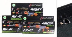 УЦІНКА 30% Автомат на поролонових патронах АК47 у кор. 