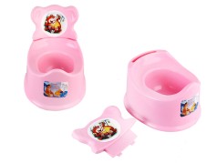 Горшок дитячий зі спинкою РОЗОВИЙ, Бамсик 280*235*260