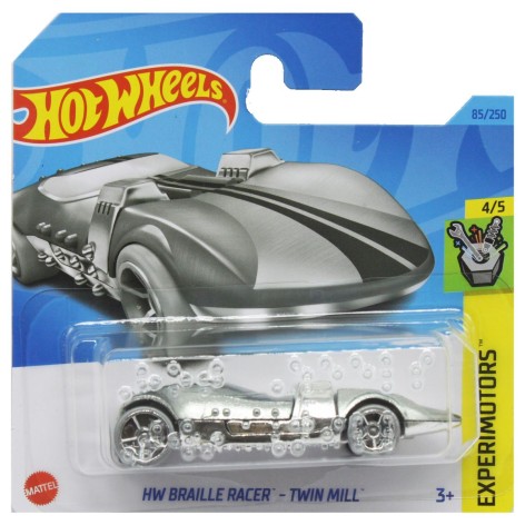 Базова машинка Hot Wheels twin mill silver
