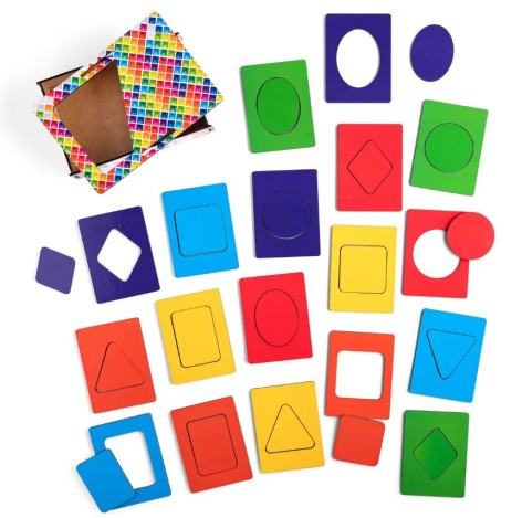 Дощечки Сегена: фігури, кольори Ubee ПСД212