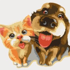 Картина за номерами на ДВП 