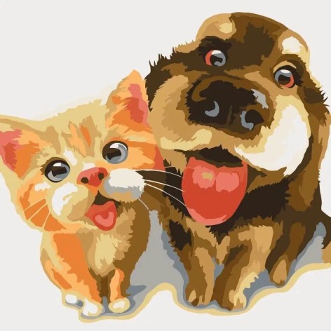 Картина за номерами на ДВП 