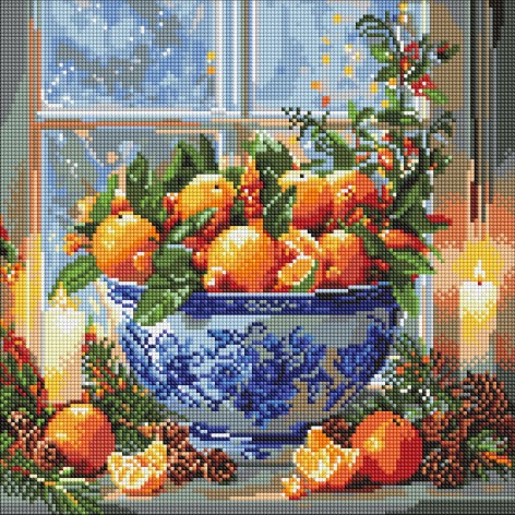 Алмазная мозаика на подрамнике Ideyka 