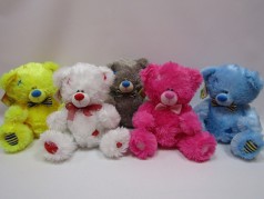 Мягкая игрушка Медведь Тедди сидящий 30*34 см, 10 цветов
