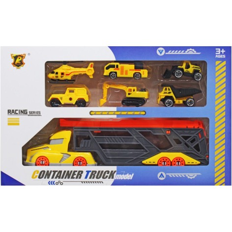 Трейлер с машинками 