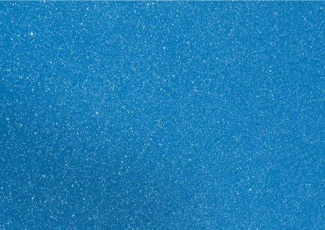Фоамиран с глиттером 20*30 см, EVA, Флексика, 1,8 мм. 10 листов в ОРР: синий