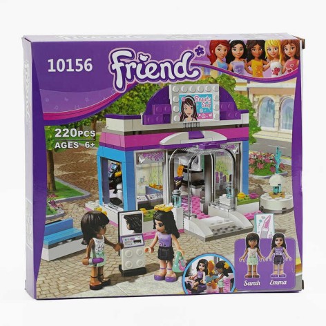 Конструктор 220 деталей, Салон краси Butterfly BELA FRIENDS, кор.27*26*6 