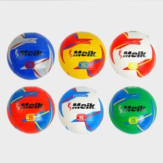 М'яч волейбольний 6 видів, 270 грам, матеріал м'який РVC /60/