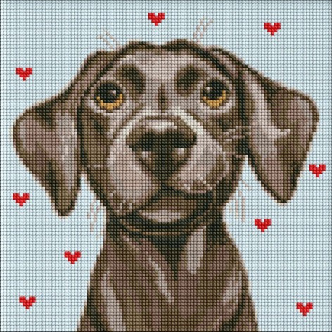 Набор с алмазной мозаикой без подрамника 