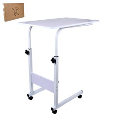 Стіл для ноутбука на коліщатках з регулюванням висоти 40*60*83см M50263-W 
