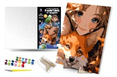 Набір для розпису по номерах Qbee 