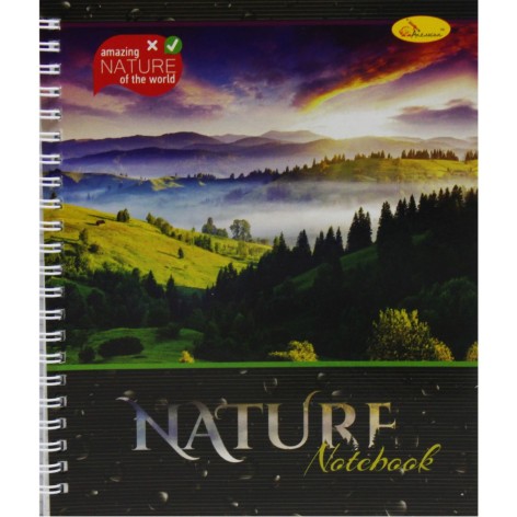 Блокнот на пружине 