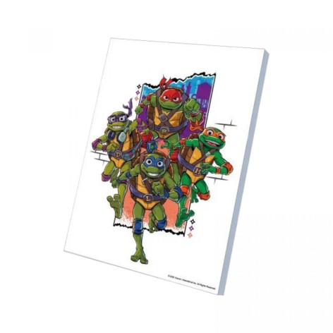 Набір для розпису по номерах 30х40 см "Черепашки Ніндзя: Команда героїв"