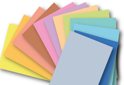 Набір кольорового паперу 