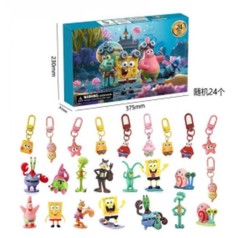 Набір героїв адвент-календар, 24 комірки, фігурки героїв, брелоки, в кор. 