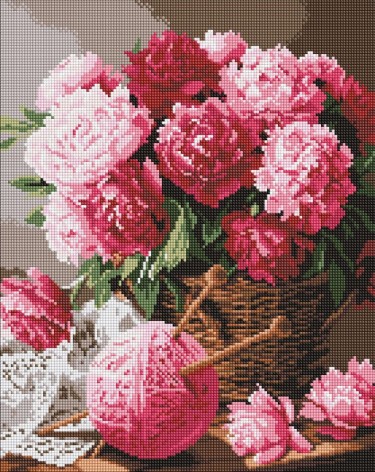 Набор с алмазной мозаикой на подрамнике 