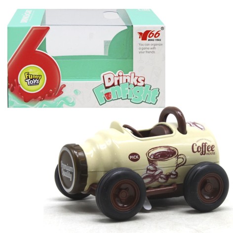 Машинка металева інерційна "Пляшка кави"